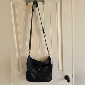 Frye "Campus Crossbody" Black Leather Shoulder Bag